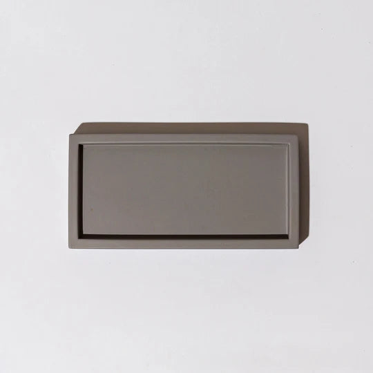 Elegant Shabbat Candlestick Set with Modern Concrete Tray and Blessing - City Lights series (Copy) 