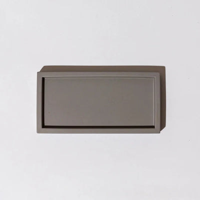 Traditional Shabbat Candlesticks with Contemporary Concrete Tray - Timeless Glow Series 