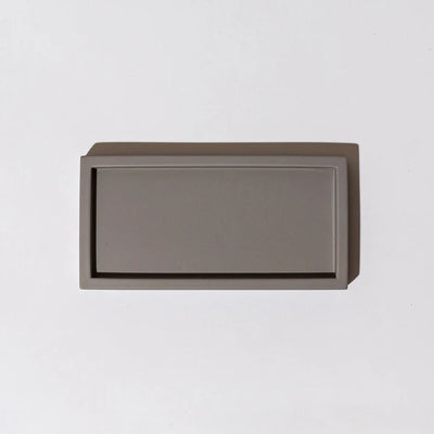 Set of modern design Sabbath candleholder – Cube Series (Copy)  Gray