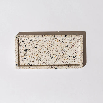 Set of modern design Sabbath candleholder – Cube Series (Copy)  Terrazzo stone
