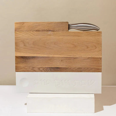 Butcher for Shabbat designed from natural concrete and a knife – Board & Blade series (Copy) 