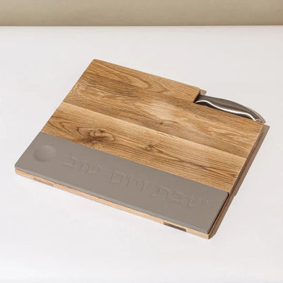 Butcher for Shabbat designed from natural concrete and a knife – Board & Blade series (Copy) 
