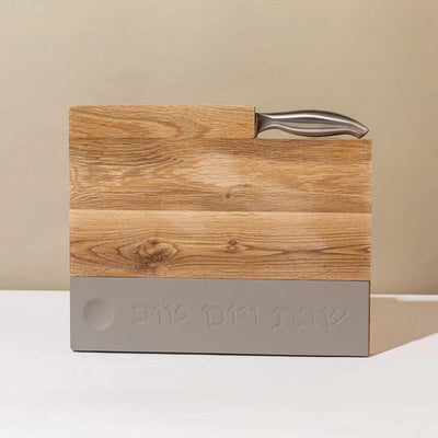Butcher for Shabbat designed from natural concrete and a knife – Board & Blade series (Copy) 