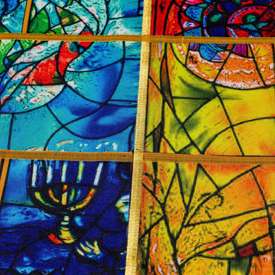 Shabbat Challah Cover Made from Sustainable Bamboo Fabric - Chagall Cover Series (Copy) 