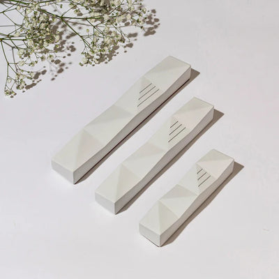 Mezuzah Artistic Terrazzo in Earthy Natural Tones - Wave Series 