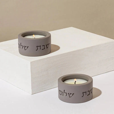 Luxurious Shabbat Set – Candlesticks, Kiddush Cup Tray & Cover - Shabbat Harmony model Series 