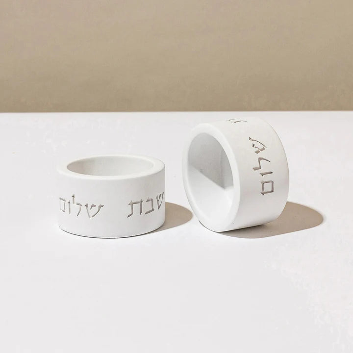 Set of candlesticks designed to sit on a modern concrete tray - Concrete Grace Series (Copy) 