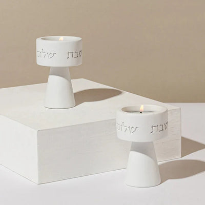 Handmade Candleholders for Shabbat – Solura series 