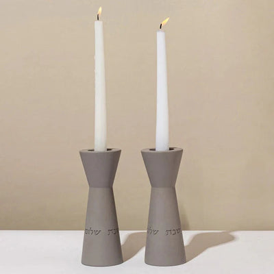 Concrete Kiddush Cup, Challah Tray & Candle Holders - Shabbat Harmony Gift Set Series (Copy) 