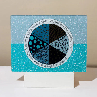 Pot base with a modern and clean design | Handmade from tempered glass | Aqua Spirit series (Copy) 