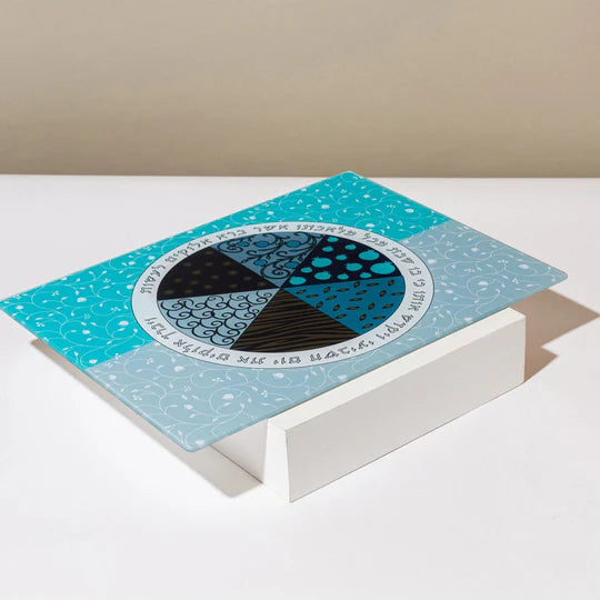 Pot base with a modern and clean design | Handmade from tempered glass | Aqua Spirit series (Copy) 