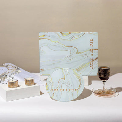 Luxury Glass with Silver Etching – Glass & Silver Series (Copy) 
