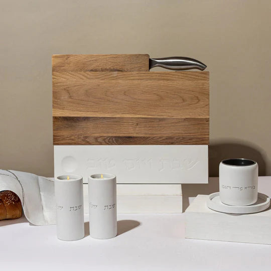 Shabbat set in a modern design – luxury and tradition in one package - Shabbat Harmony Series (Copy) 