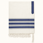 Kids' Bar Mitzvah Thick Wool Tallit | Carmel