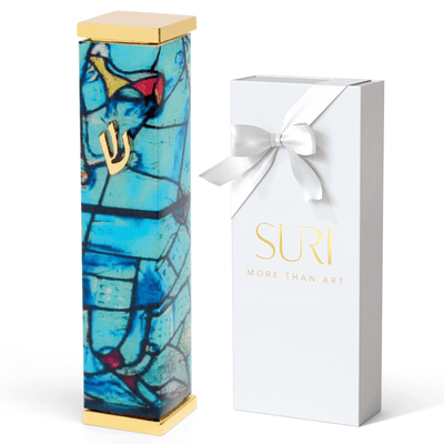 Chagall Mezuzah – Where Classic Judaica Meets Artistic Flair 