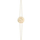 Personalized Initial Disc Bracelet