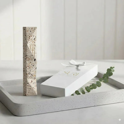 Wave Mezuzah – Flowing Concrete Design for Modern Jewish Homes (Copy) 