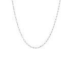 Paperclip Link Chain Necklace | Sterling Silver or Gold Plated