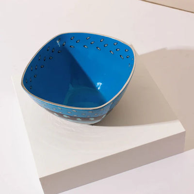 A combination of Handmade blue bowl and Israeli culture – Blue Harmony Series 