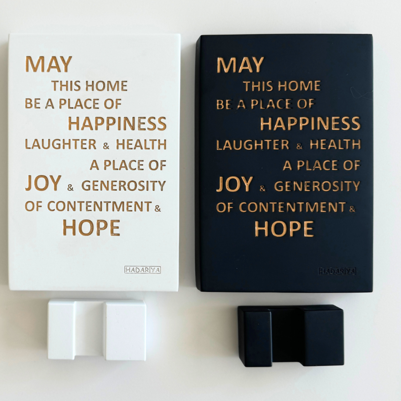 Elegant Home Blessing in English – Concrete Series 