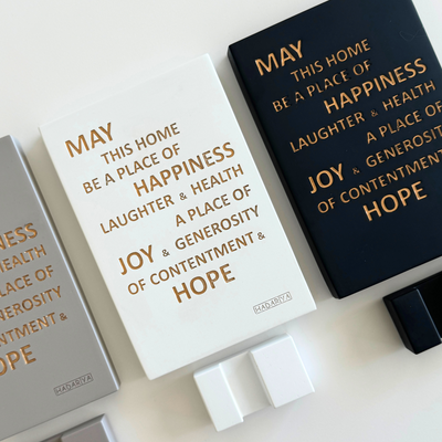Luxury Home Blessing Decor – Concrete Series 