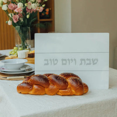A luxurious, minimalist and timeless Shabbat set - Silver Spark model (Copy) 