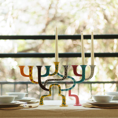Contemporary Design for Hanukkah - Loopa Series 