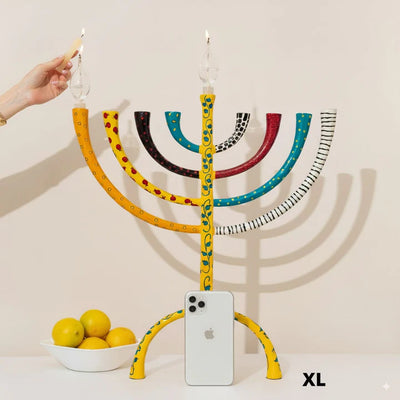 Elegant Enamel Finish for Hanukkah - The Classic Premium 