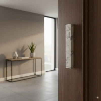 Timeless Mezuzah – Contemporary Concrete for Modern Entryways 