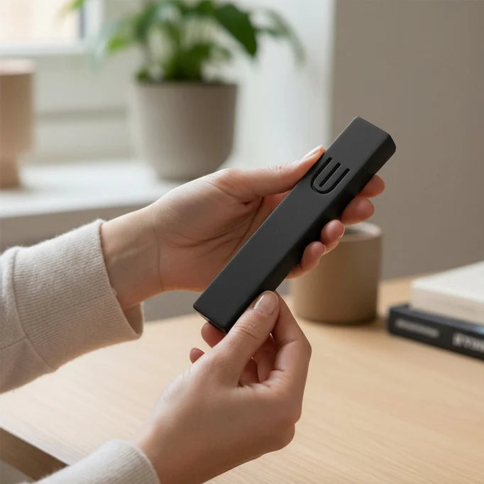 Timeless Mezuzah – Elegant Terrazzo Design in Soft Natural Tones 