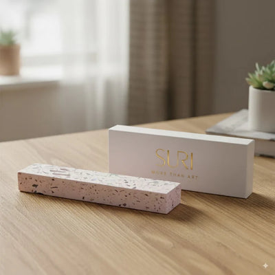 Street Mezuzah – Handcrafted Terrazzo Judaica for Any Space 