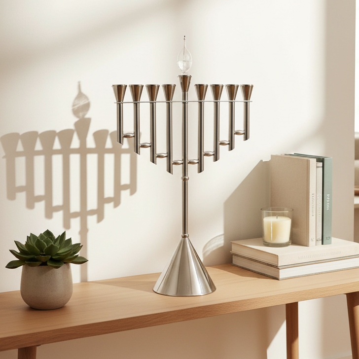 Modern Large Menorah Design – Stairway To Heaven Series 