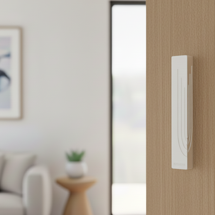 Stylish Mezuzah Case for Door – Modern Judaica Decor - Glam Series 