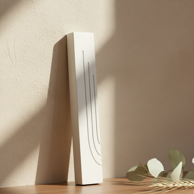 Stylish Mezuzah Case for Door – Modern Judaica Decor - Glam Series 