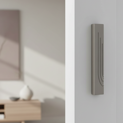 Stylish Mezuzah Case for Door – Modern Judaica Decor - Glam Series 