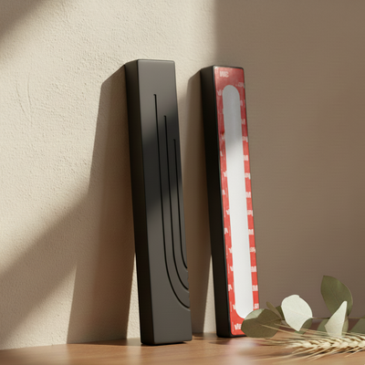 Stylish Mezuzah Case for Door – Modern Judaica Decor - Glam Series 