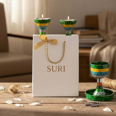 A luxurious Shabbat set with artistic design – Premium Shabbat Series 