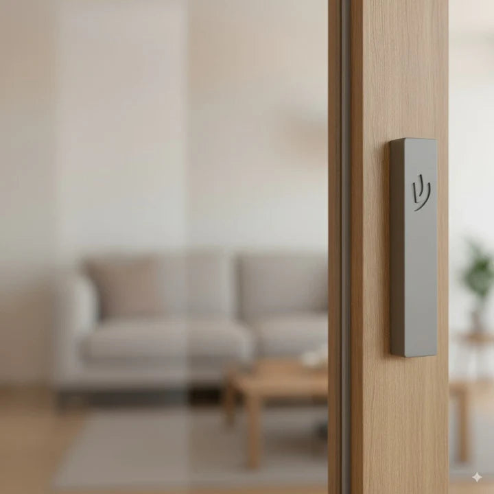 Street Mezuzah – Contemporary Concrete with Clean Urban Lines 