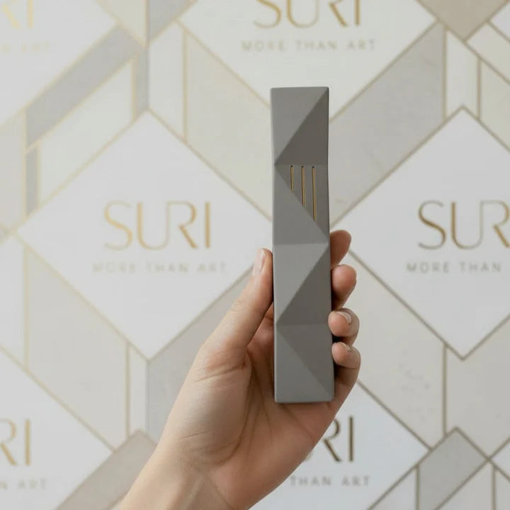 Wave Mezuzah – Flowing Concrete Design for Modern Jewish Homes (Copy) 