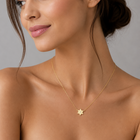 Golda Diamond Star of David Necklace