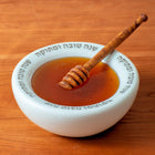 Honey Pot with Olive Wood Dipper