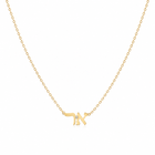Initials Diamond Necklace