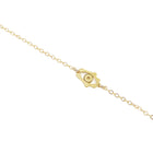 Mini Hamsa Evil Eye Necklace