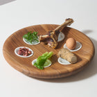Passover Walnut Seder Plate