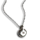 Personalized Sterling Silver Magic Bean Necklace