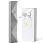 Architectural Concrete Mezuzah Case in Gray | Wave