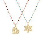 Good Luck Beaded Charm Necklace