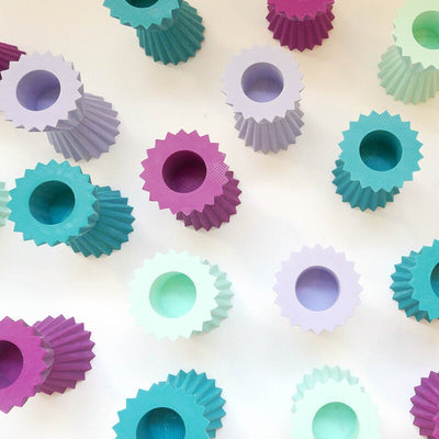 Modular 3D Printed Shabbat Candlestick – Shabbat Blessings Series 