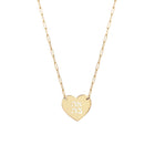 Hebrew Love Heart Necklace