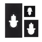 Elegant Concrete Hamsa for Home or Office - Hamsa Series